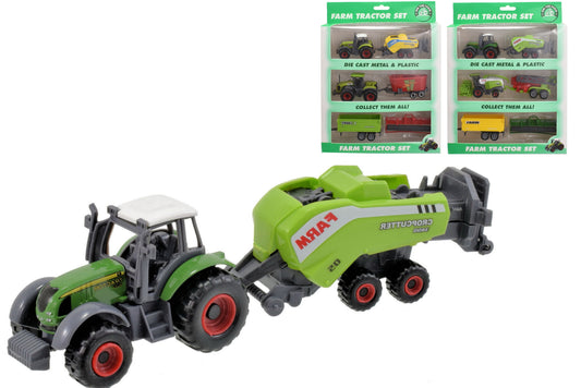 Enhance Your Farming Efficiency with 2pc D/C Tractor & 4pc Implements -