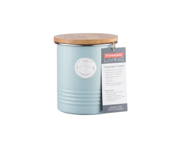 BOÎTE À SUCRE LIVING BLEUE 1 LITRE