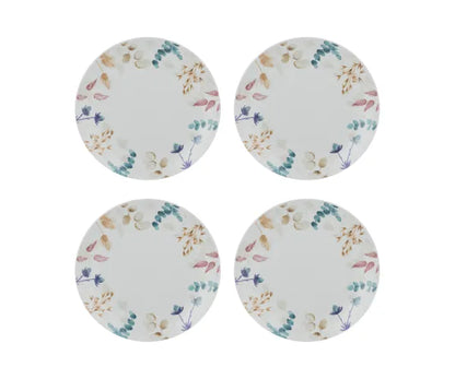 4 Assiettes à dessert Élégants essentiels de table