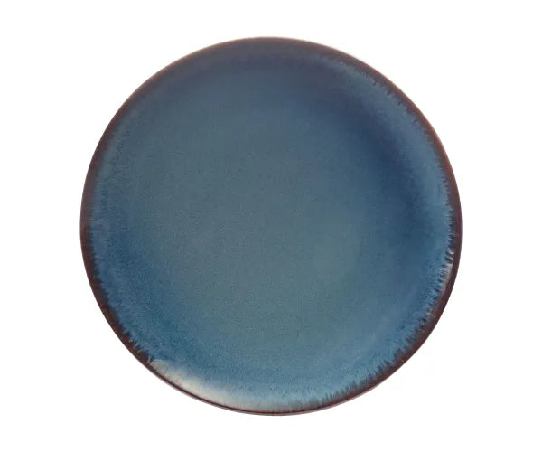Assiette plate Mason Cash Reactive bleue 26 cm