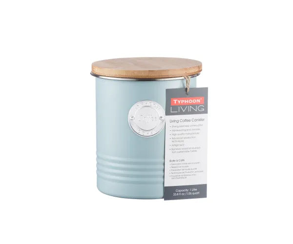 Boîte à café LIVING bleue 1 litre