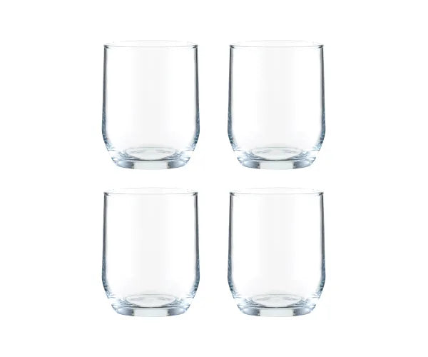 Lot de 4 verres mélangeurs Tulip 29cl – Verres élégants pour cocktails et boissons