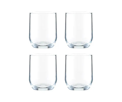 Lot de 4 verres mélangeurs Tulip 29cl – Verres élégants pour cocktails et boissons