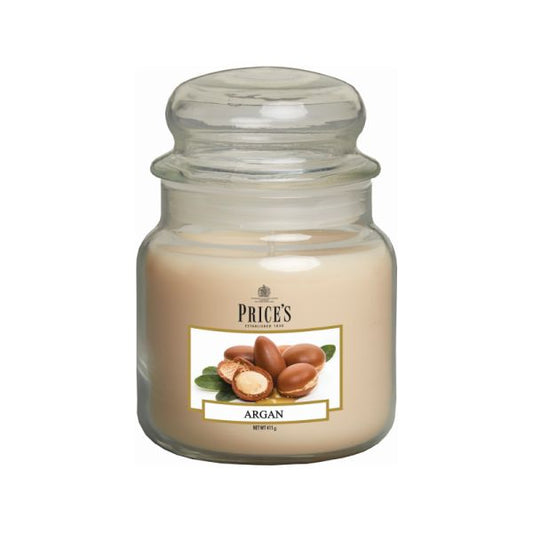 Luxueuse bougie en jarre moyenne Argan Nourrissez votre peau avec une huile d'argan de qualité supérieure