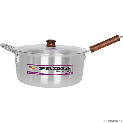 Ensemble de 6 casseroles – Cuisine polyvalente avec couvercles (24-28cm) - Lot de 4 x 6