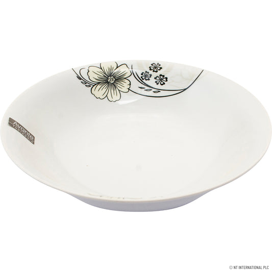 Sublimez votre table avec notre saladier de 23 cm (9") – Magnifique motif floral.