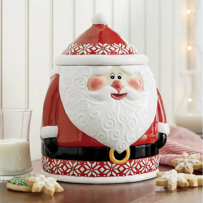 Grand bocal pour le Père Noël : Solutions de rangement festives