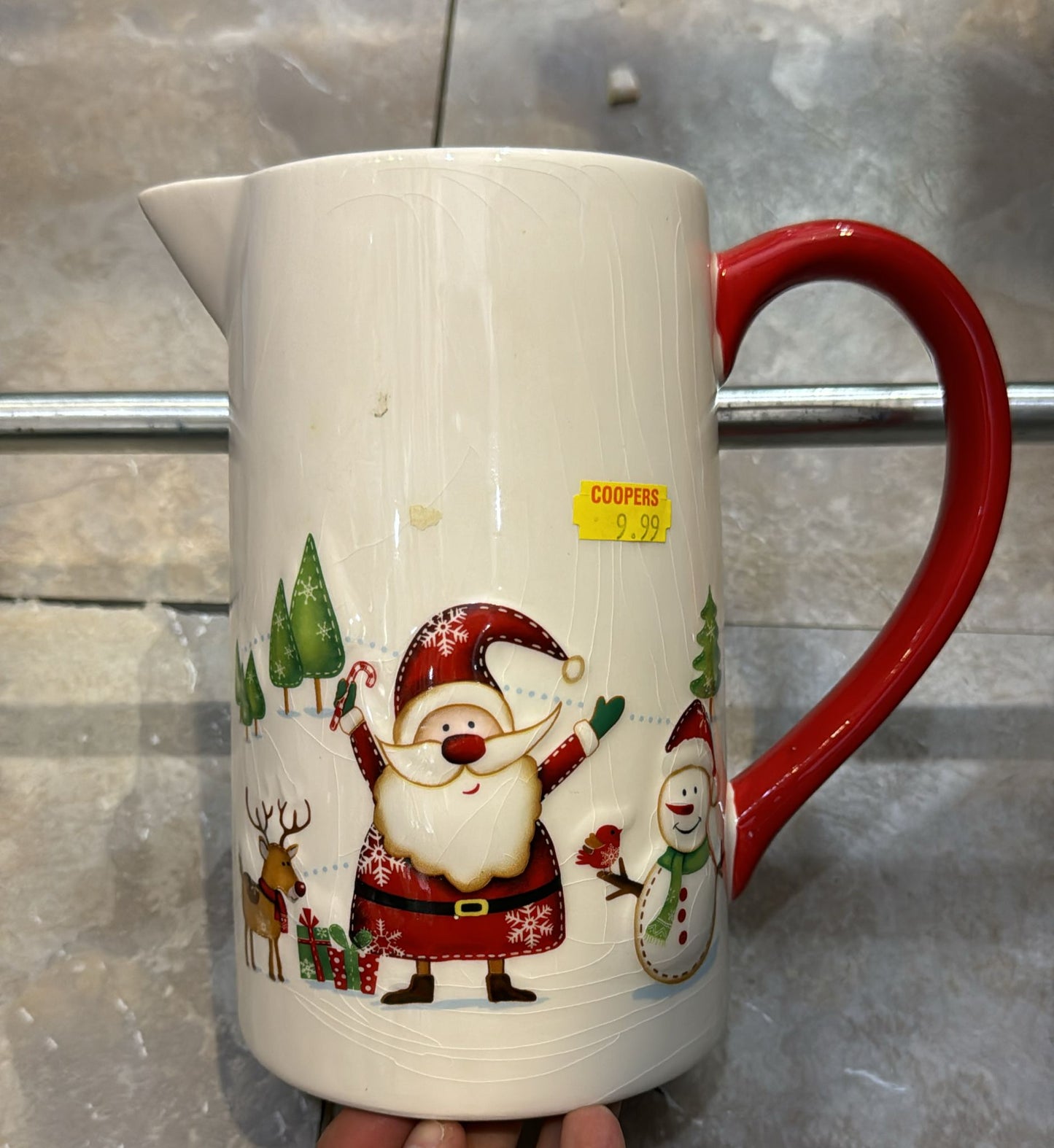 Festive Christmas Jug