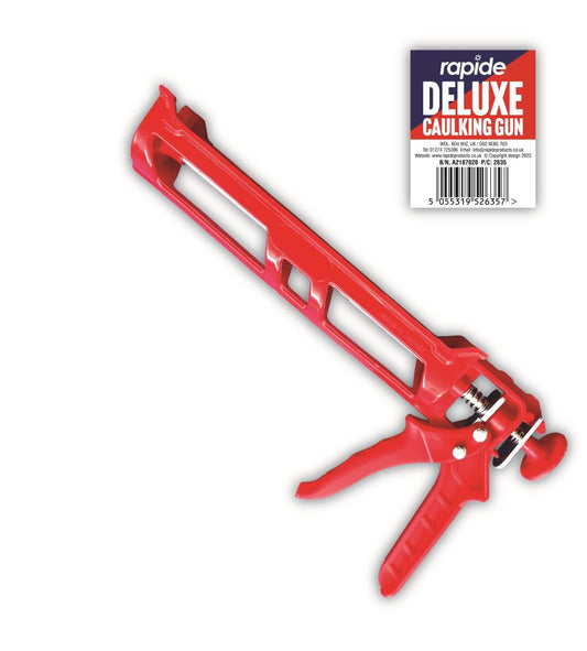 Pistolet à mastic Rap Deluxe - Applicateur de mastic professionnel pour une étanchéité précise et efficace