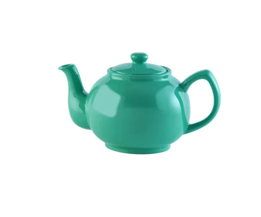 Élégante théière vert jade 6 tasses Belle théière en céramique pour les amateurs de thé