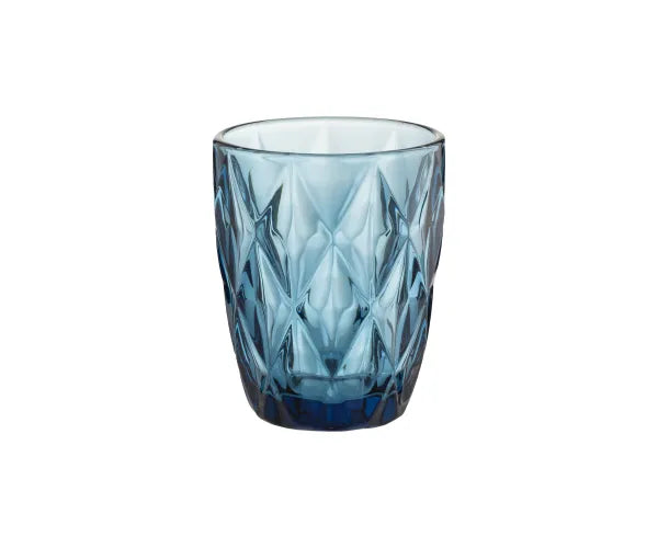 Gemstone Blue Mixer Glass 27cl Elegant Glassware for Cocktails