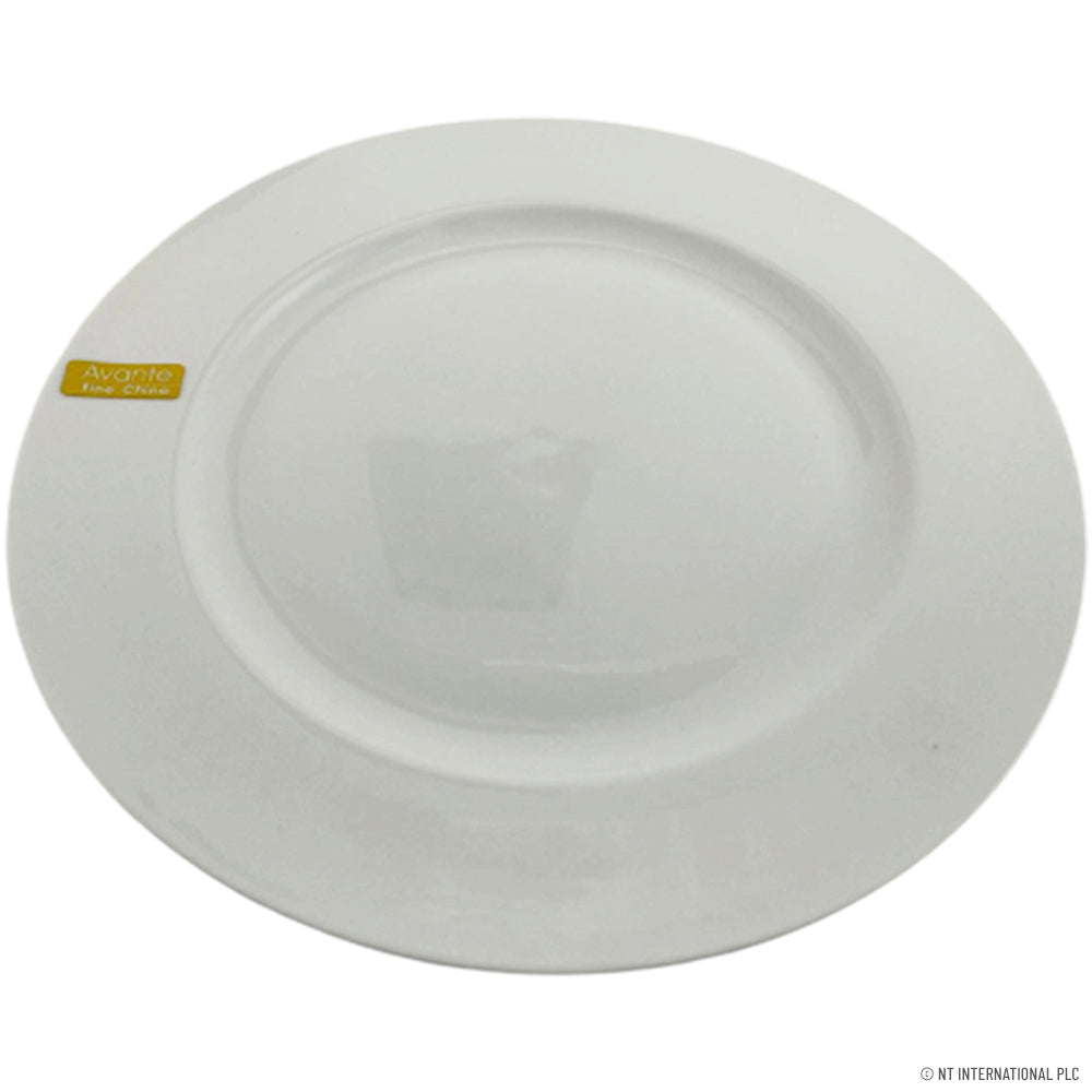 Améliorez votre expérience culinaire avec notre assiette de 26,5 cm (10,5") – Fabriquée en porcelaine New Bone China de première qualité.