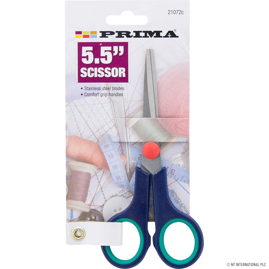 Ciseaux en acier inoxydable de qualité supérieure de 14 cm (5,5 po) avec poignée confortable.