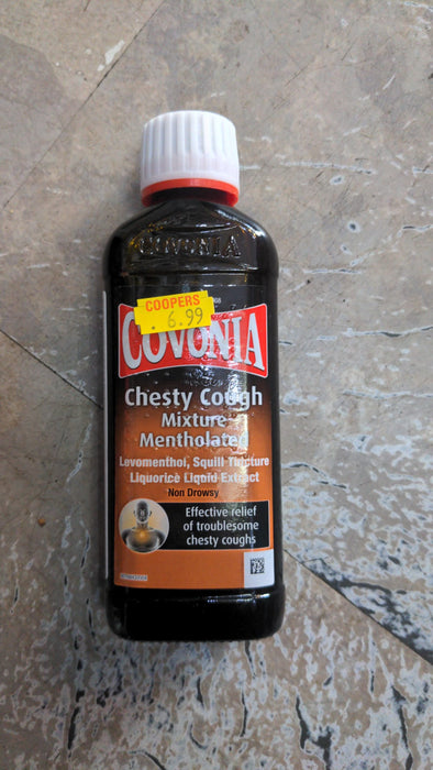Covonia Relief for Chesty Coughs Mentholated Mixture