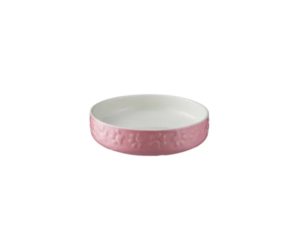 la Soucoupe adorable chat rose de 13 cm – Collection Couleurs mélangées.