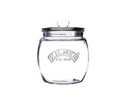 Pot de rangement polyvalent 0,85 litre avec couvercle à poussoir | Organisez votre cuisine sans effort.