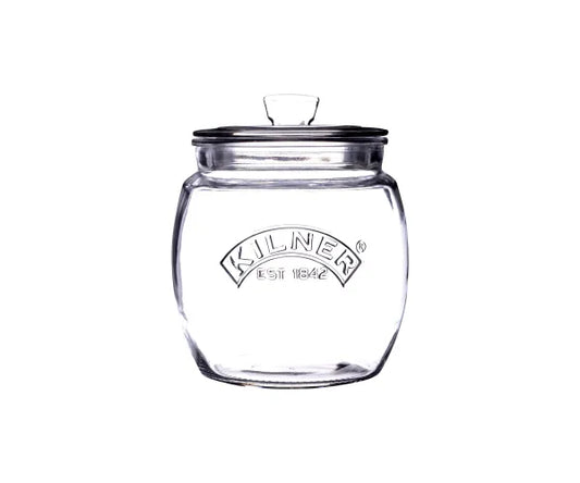 Pot de rangement polyvalent 0,85 litre avec couvercle à poussoir | Organisez votre cuisine sans effort.