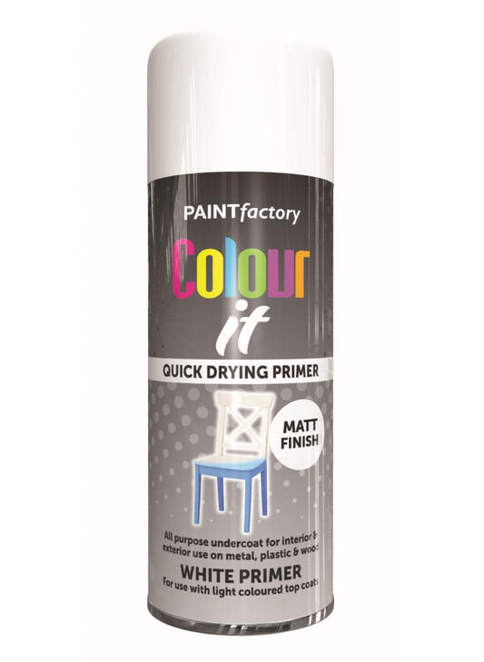 PF COLOUR IT SPRAY PRIMER WHITE 400ML