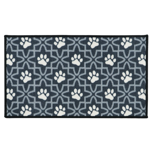 Tapis premium pour animaux – Motif pattes croisillons 40x70cm.