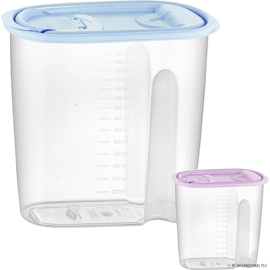 Sapphire Dry Food Box 2 No (1.5 LT) - Convenient Storage Solution.