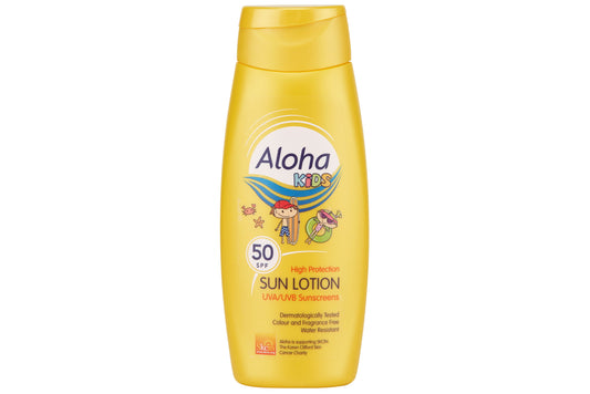 Aloha SPF50 Kids Sun Lotion 250ml - Protect Your Little Ones with Safe SunscreenSun Lotion