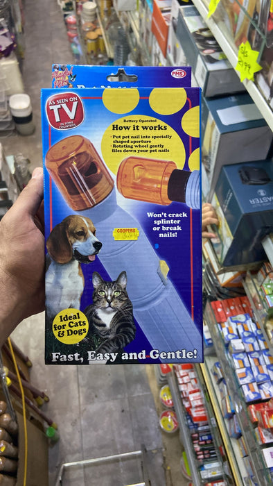 Pet's Paws Perfect Pet Nail Grinder Guide