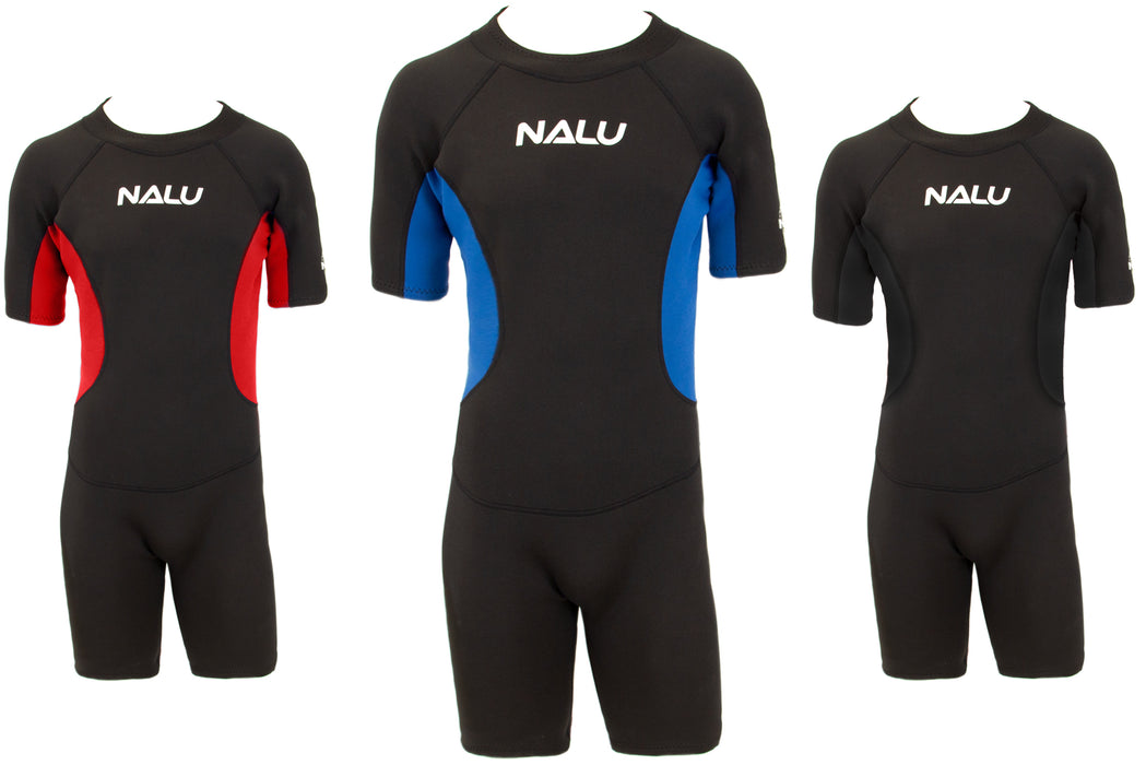 "Nalu" 42" Chest Shortie Wetsuit - Perfect for Surfing Adventures