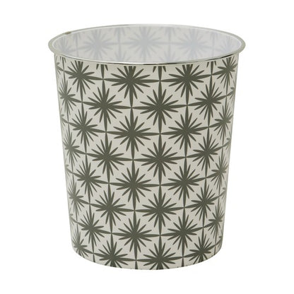 Corbeille à papier Geo en plastique efficace, Gris/Blanc - Gardez votre espace propre et écologique.