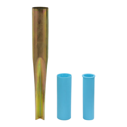 Piquet d'ancrage pour étendoir parapluie - 32mm/38mm/50mm avec adaptateurs en plastique.
