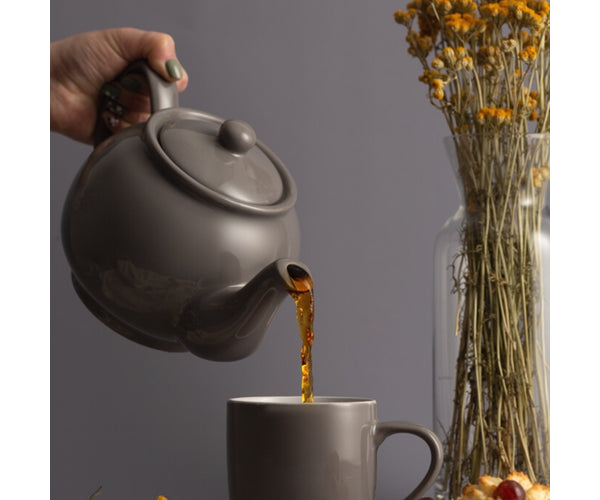 Théière en charbon de bois de qualité supérieure, 6 tasses | Design élégant pour les amateurs de thé
