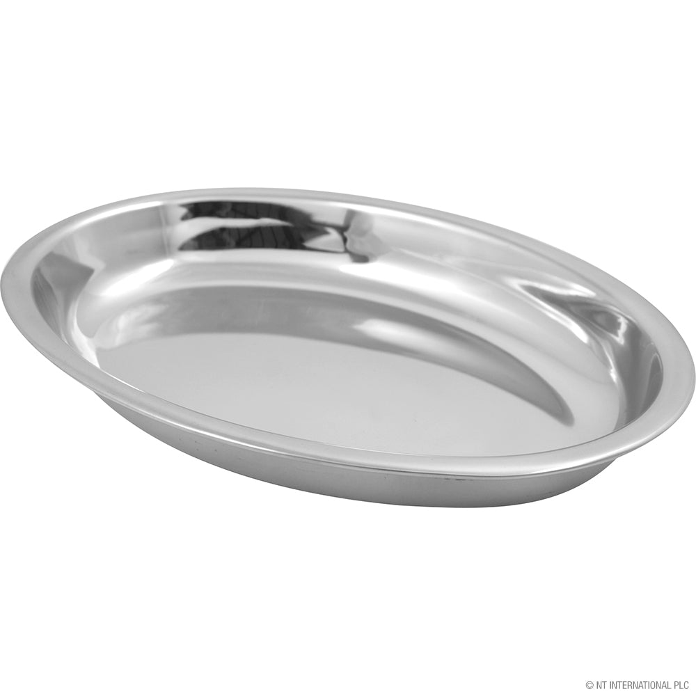 Bol Ovale Premium en Acier Inoxydable 19cm - Un Indispensable de Cuisine Élégant et Polyvalent