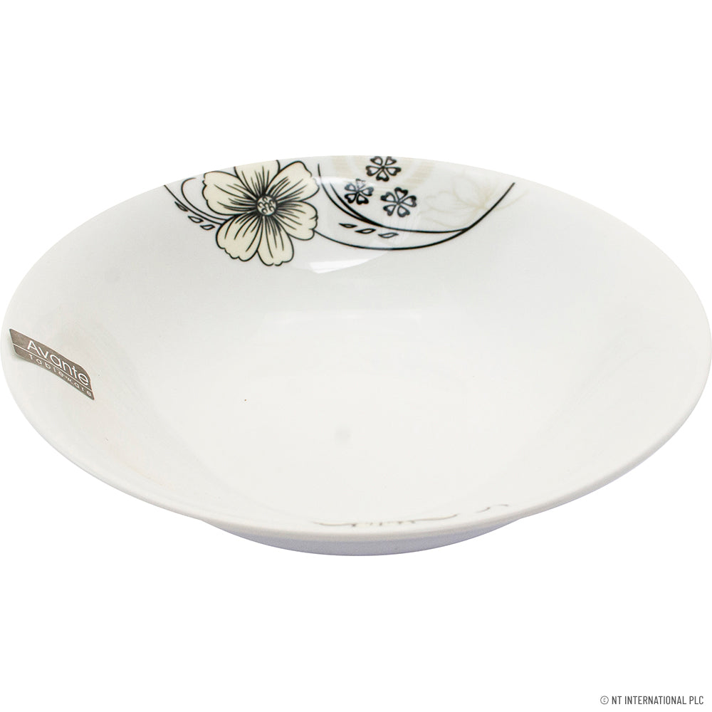 Améliorez votre expérience culinaire avec notre élégant saladier de 220 cm (8") orné d'un superbe motif floral.