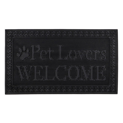 Enhance Your Entryway with Fauna Lovers Rubber Scraper Mat - 40x70cm | Durable & Decorative.