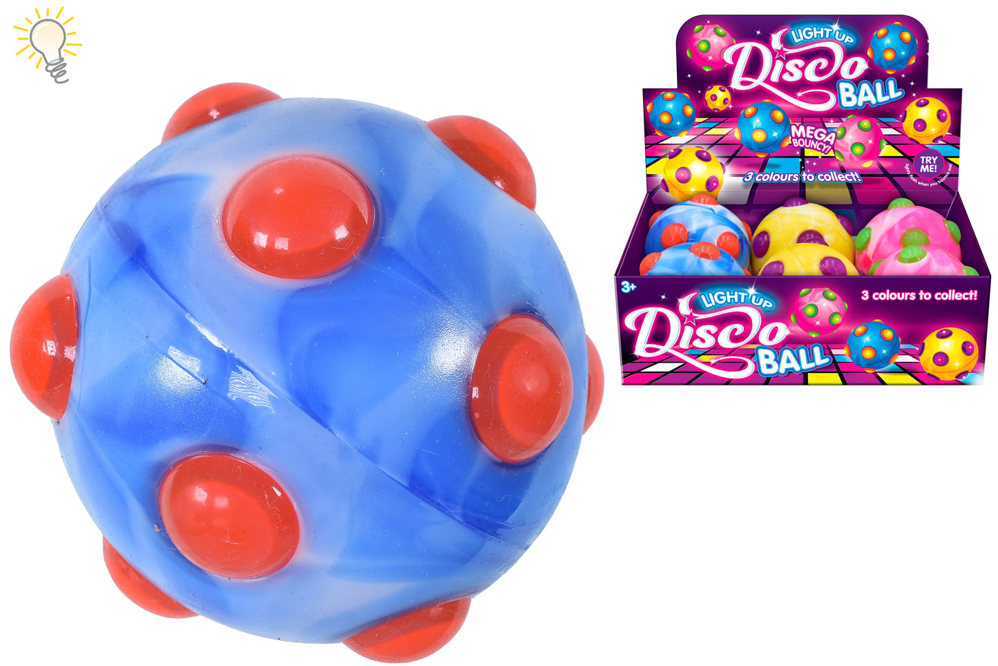 Illuminez Votre Fête avec Notre Boule Disco Lumineuse de 100 mm