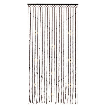 Rideau de porte en perles Toscane - Motif flèche - Décoration d'intérieur unique.