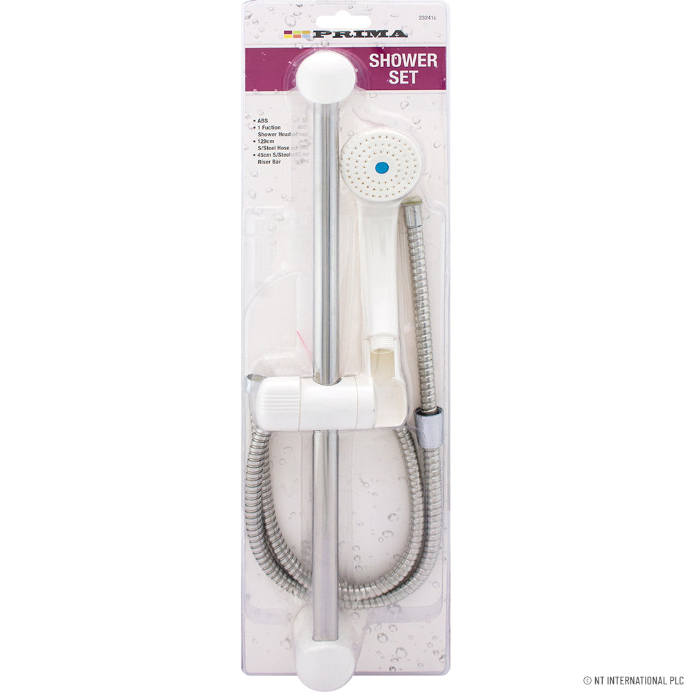 ENSEMBLE DE DOUCHE MARKSMAN AVEC FLEXIBLE EN ACIER INOXYDABLE 120cm