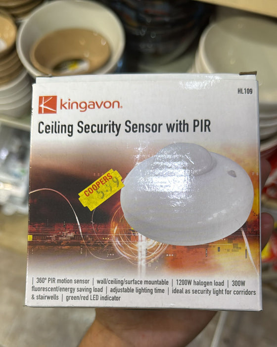 Ceiling Security Sensor featuring PIR Technology