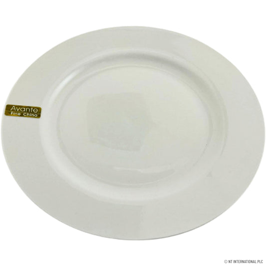 Améliorez votre expérience culinaire avec notre assiette plate en porcelaine tendre (New Bone China) de 223 cm (9") – Élégante et Durable