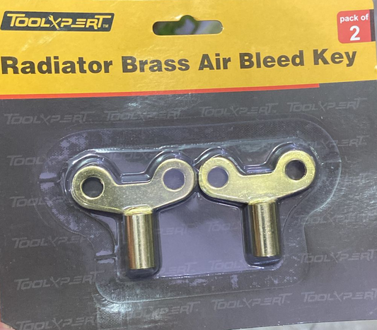 Radiator Brass Air Bleed Key PK Of 2