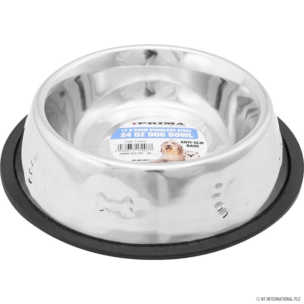 Gamelle premium antidérapante pour chien 700 ml – 17 x 24 cm