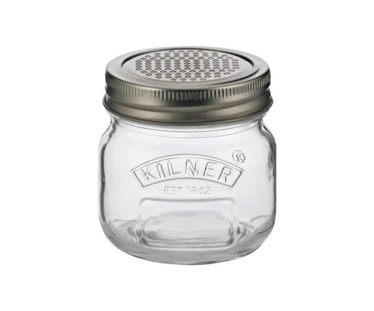 Versatile Storage Jar with Fine Grater Lid - 0.25 Litre | Organize and Grate Effortlessly.