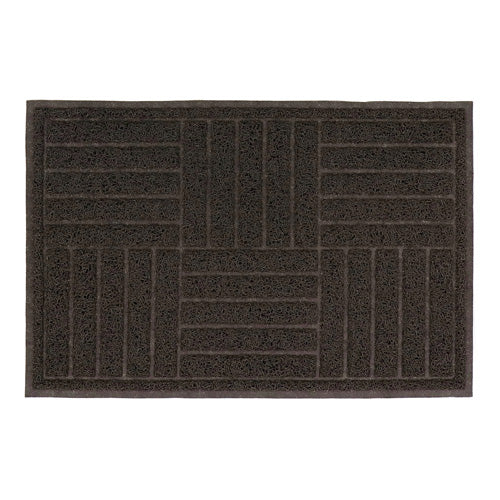 Tapis grattoir Mud Grabber Premium - Carrés bruns | 40x60cm.