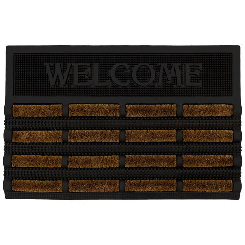Upgrade Your Entrance with Nimbus Welcome Scraper Mat - 40x60cm.