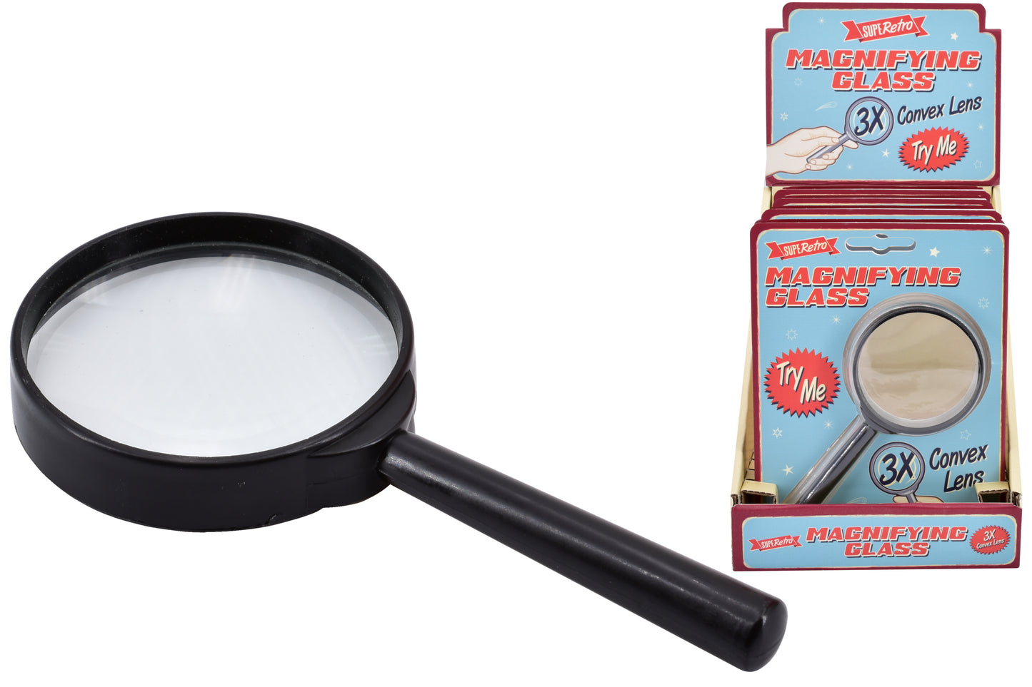 Vintage-Inspired Magnifying Glass - Enhance Your Collection with Retro Charm