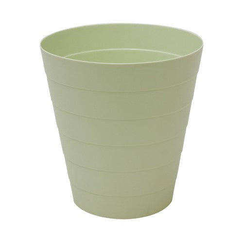 Corbeille ronde de 7,3 L vert clair