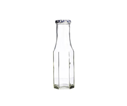 Discover Stylish Hexagonal Twist Top Bottles - 250ml.