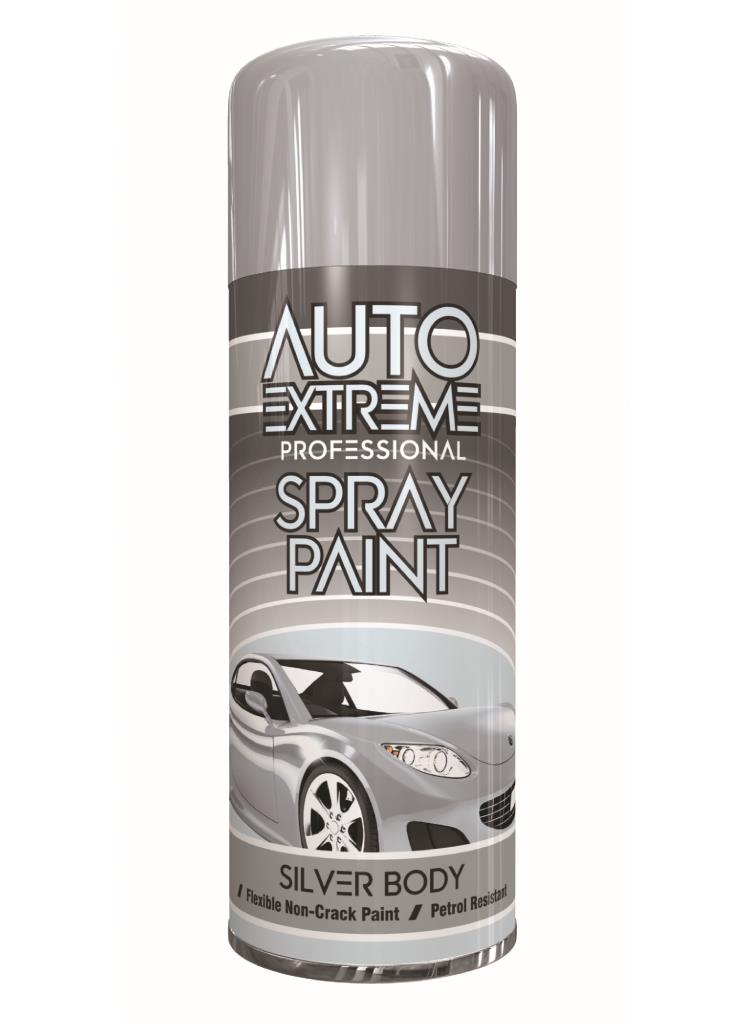 Upgrade Your Look with AX Silver Body Gloss Spray Paint - Premium Finish for Your DIY Projects