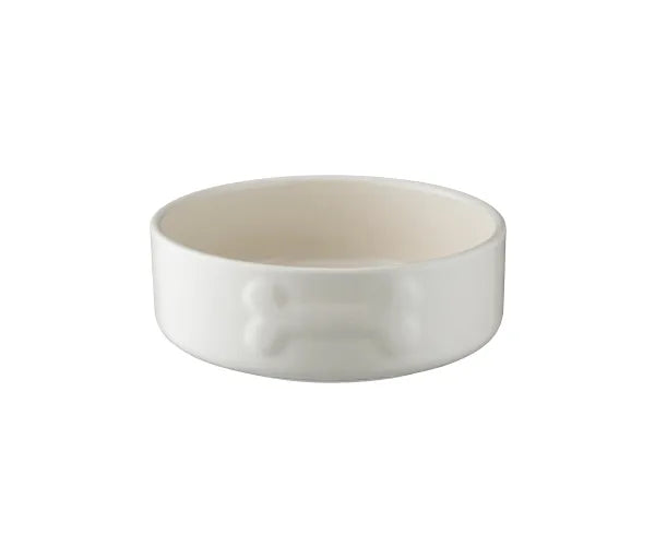 Gamelle pour chien Color Mix 15cm Crème - Une solution d'alimentation élégante et pratique pour votre animal.