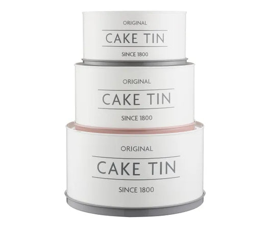 Upgrade Your Kitchen with Our Innovative Set of 3 Cake Tins .
