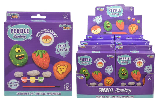 Explore Creativity with Our Vibrant Rock Painting Kit in a Colourful